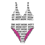 Hot Mom Allover Block Print Two Piece (multiple colors)