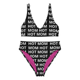 Hot Mom Allover Block Print Two Piece (multiple colors)