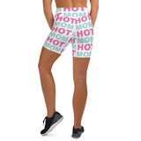 Hot Mom Two-Tone Yoga Shorts