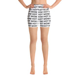 Hot Mom Allover Block Print Shorts (multiple colors)