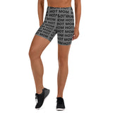 Hot Mom Allover Block Print Shorts (multiple colors)