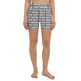 Hot Mom Allover Block Print Shorts (multiple colors)