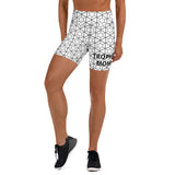 Geometric Print Trophy Mom Shorts