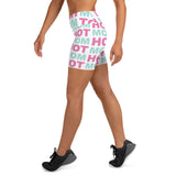 Hot Mom Two-Tone Yoga Shorts