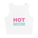 Hot Mom Two-Tone Crop Top - multiple colors