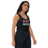 Hot Mom Two-Tone Crop Top - multiple colors