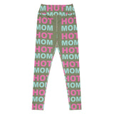 Hot Mom Two-Tone Leggings - multiple colors