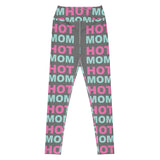 Hot Mom Two-Tone Leggings - multiple colors