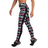 Hot Mom Two-Tone Leggings - multiple colors