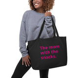 Mom With Snacks Tote Bag - multiple colors