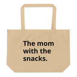 Mom With Snacks Tote Bag - multiple colors