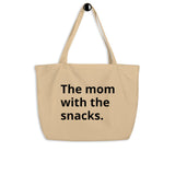Mom With Snacks Tote Bag - multiple colors