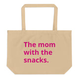 Mom With Snacks Tote Bag - multiple colors