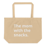 Mom With Snacks Tote Bag - multiple colors