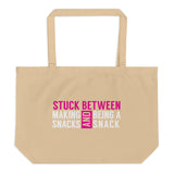 Be A Snack Tote Bag - Multiple colors