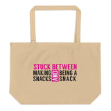 Be A Snack Tote Bag - Multiple colors