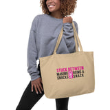 Be A Snack Tote Bag - Multiple colors