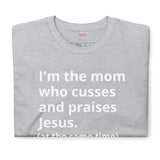 Mom Who Cusses Tee (Clean) - multiple colors