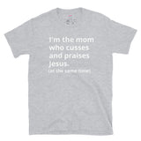 Mom Who Cusses Tee (Clean) - multiple colors