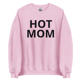 Hot Mom Unisex Sweatshirt in Black