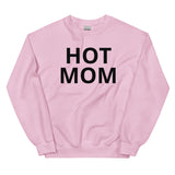 Hot Mom Unisex Sweatshirt in Black