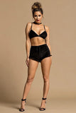 Velour Bra & Shorts Lounge Set