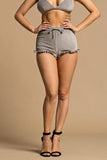 Velour Bra & Shorts Lounge Set