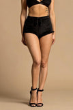 Velour Bra & Shorts Lounge Set