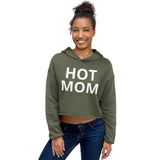 Hot Mom Crop Hoodie - multiple colors