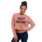 Hot Mom Crop Sweatshirt - multiple colors