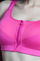Strong Support Front`Zip Sports Bra