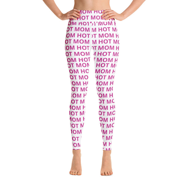 Hot Mom Allover Block Print Leggings (multiple colors)