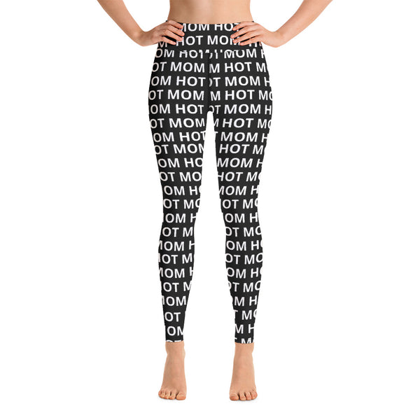 Hot Mom Allover Block Print Leggings (multiple colors) – HotMom.Fitness