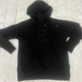 Black on Black Hot Mom Embroidered Sweatshirt or Hoodie