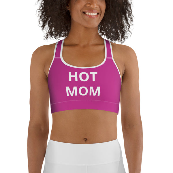 Hot Mom Sports Bra - multiple colors – HotMom.Fitness