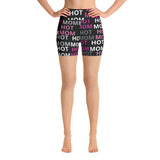 Hot Mom Allover Print Shorts - multiple colors