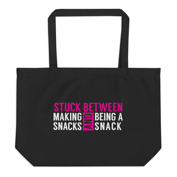 Be A Snack Tote Bag - Multiple colors