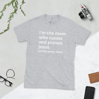 Mom Who Cusses Tee (Clean) - multiple colors