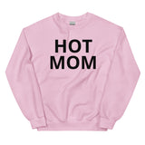 Hot Mom Unisex Sweatshirt in Black