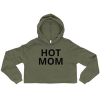 Hot Mom Crop Hoodie - multiple colors