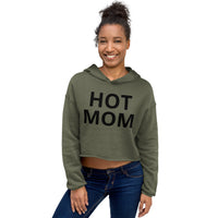 Hot Mom Crop Hoodie - multiple colors